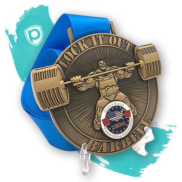 Metalmedaljer med personligt præg online | EasyPatch