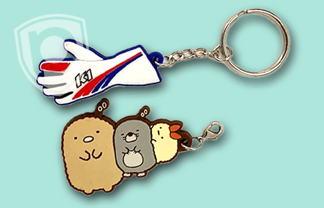 Portachiavi in PVC personalizzato