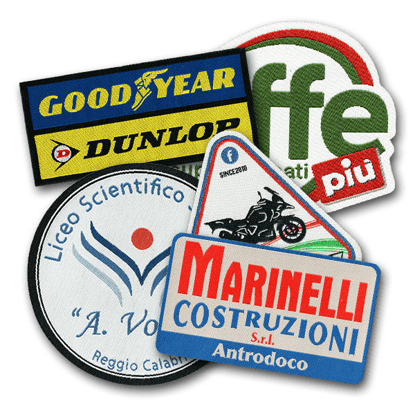 Spessori patch microricamo